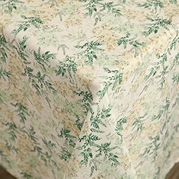Watercolor Olive Branch Rectangle Easter Tablecloth Spring Non-Iron Stain Resistant- Table Cover ... | Amazon (US)