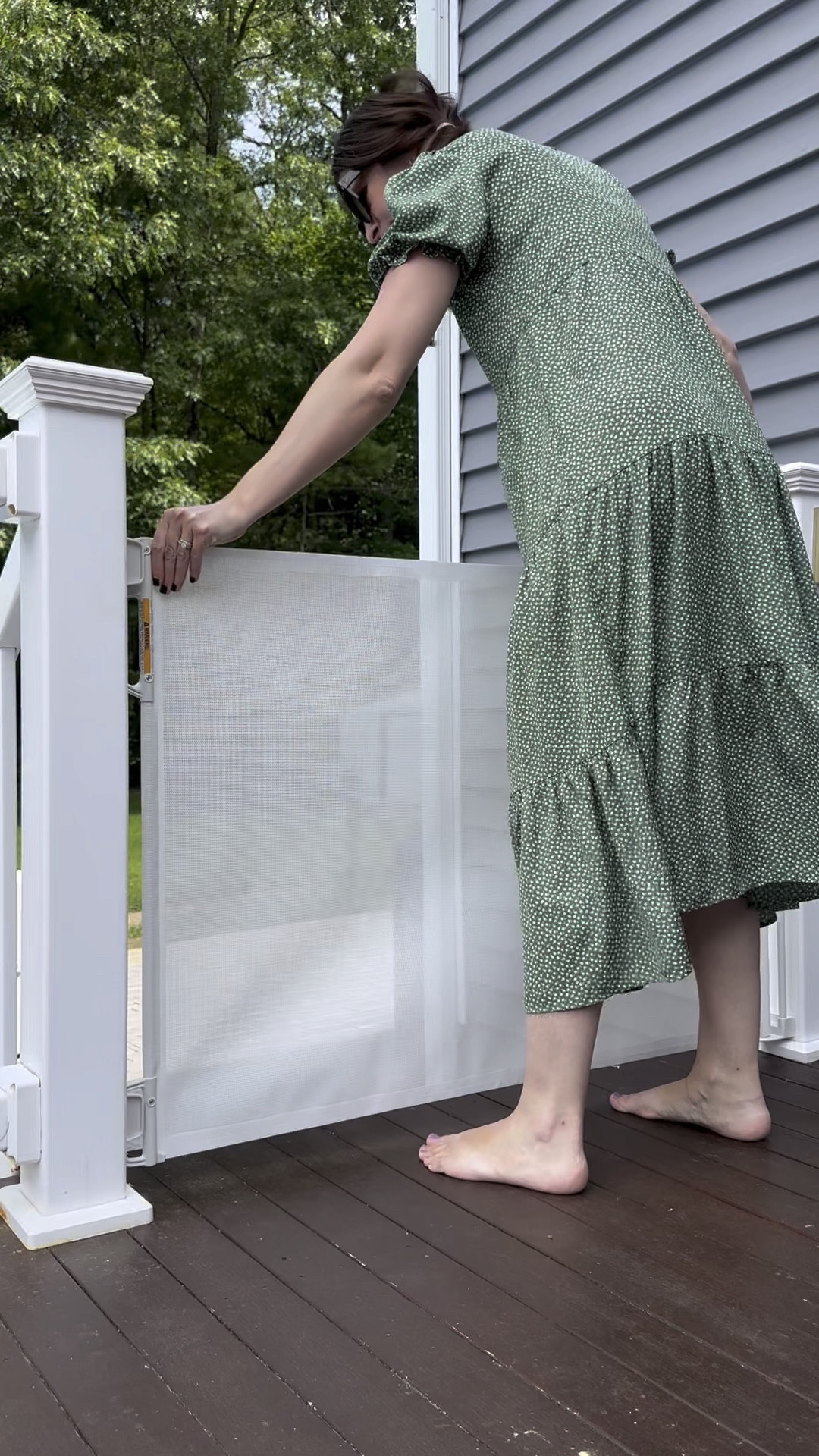 The best indoor or outdoor retractable gate for kids or pets. 

#LTKFind #LTKhome #LTKunder50