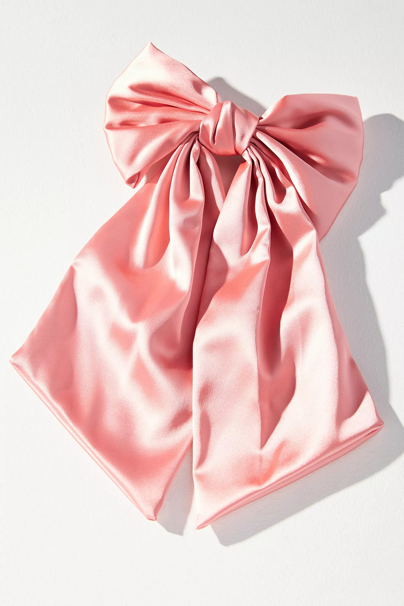 Satin Bow Hair Barrette | Anthropologie (US)