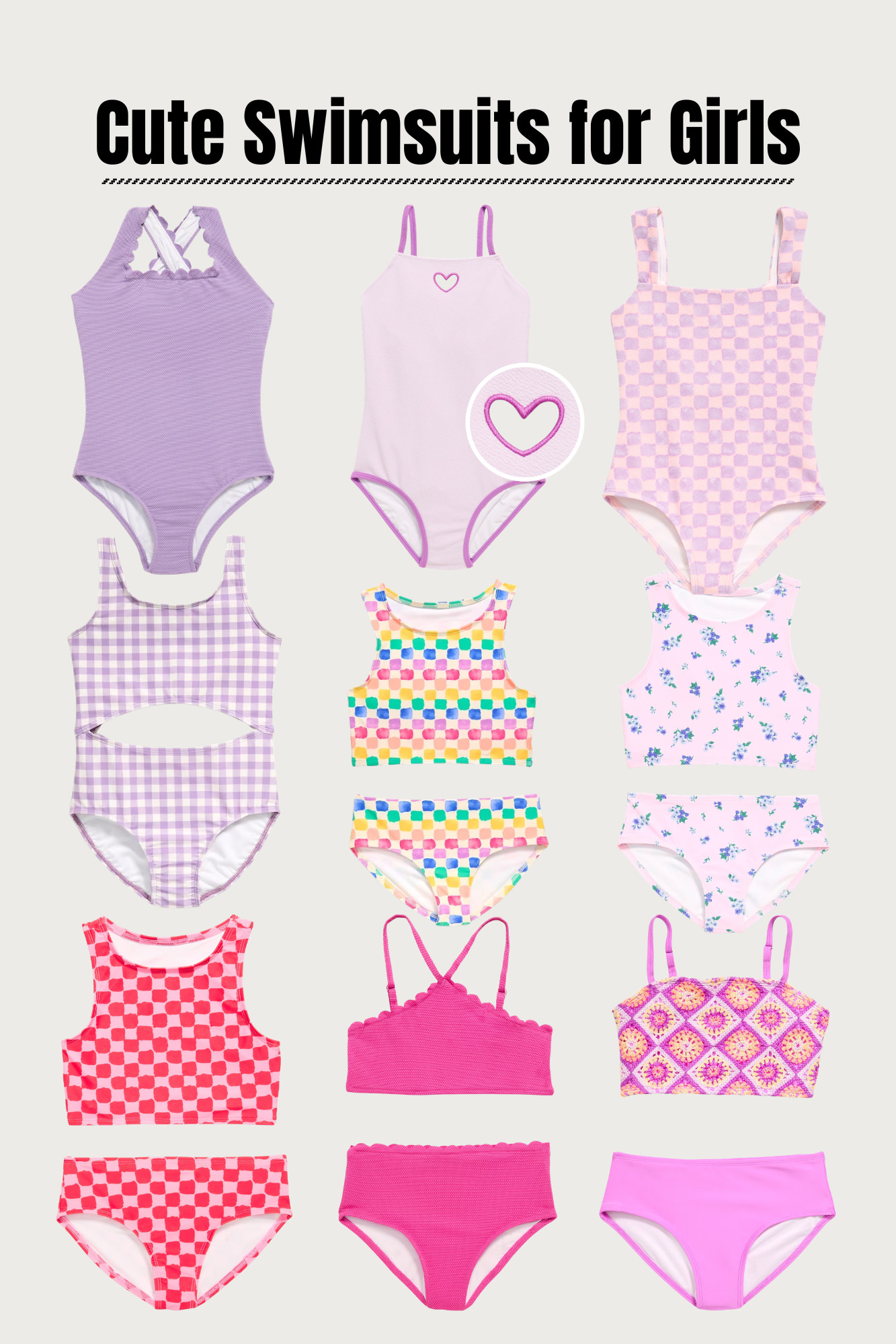 Sun’s out, cuteness overload💜☀️ these swimsuits are too adorable to miss😍 perfect for beach days and poolside fun💦✨ shop your faves before they’re gone🛍️ 

 #LTKmomlife #LTKSeasonal #LTKKids