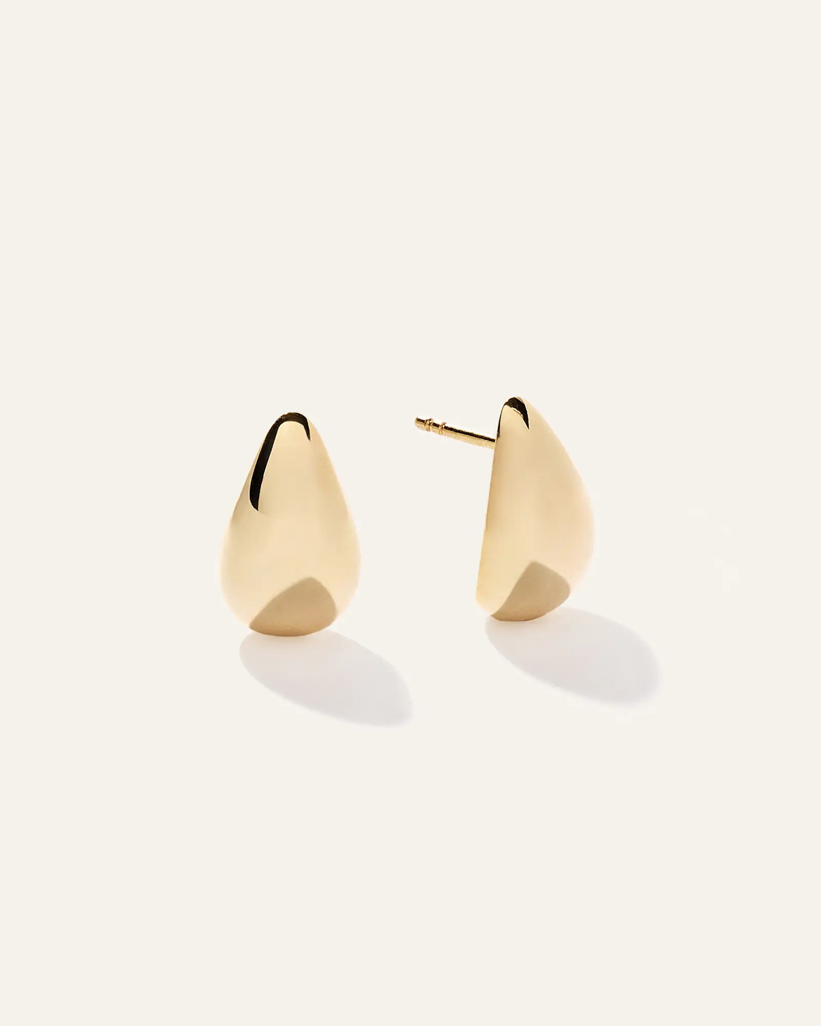 14K Gold Small Teardrop Earrings | Quince