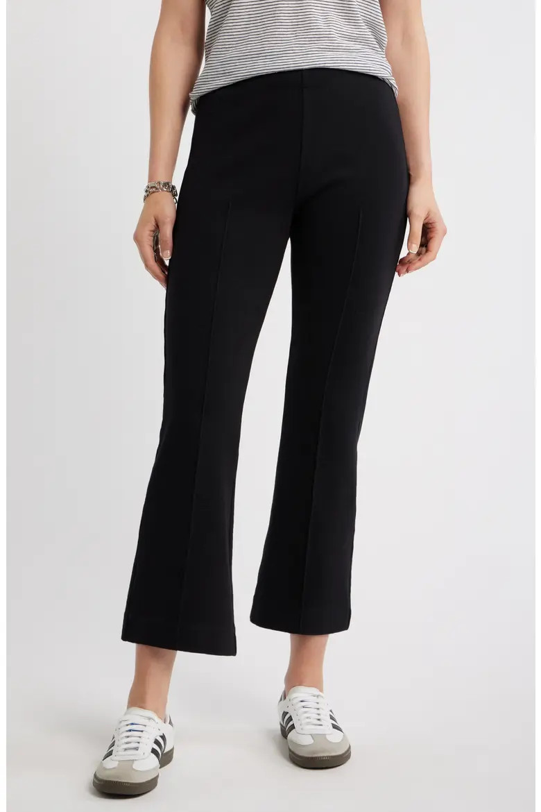 Stretch Cotton Crop Kick Flare Pants (Women) | Nordstrom | Nordstrom