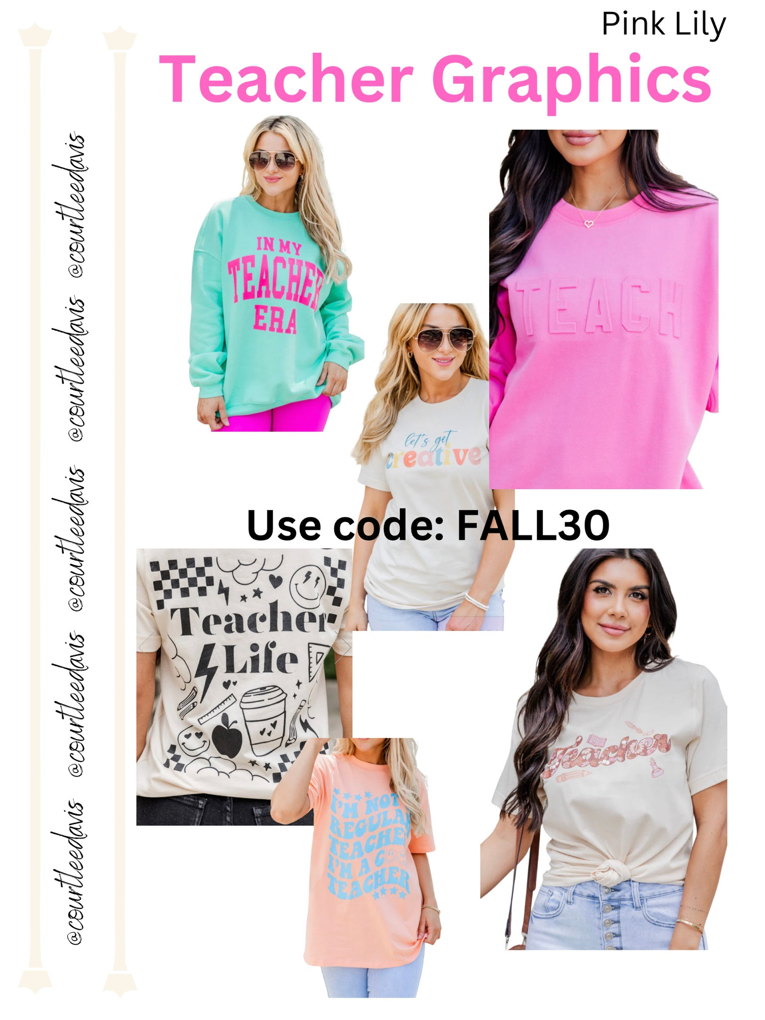 Teacher Graphics! 30% off. Use code: FALL30 