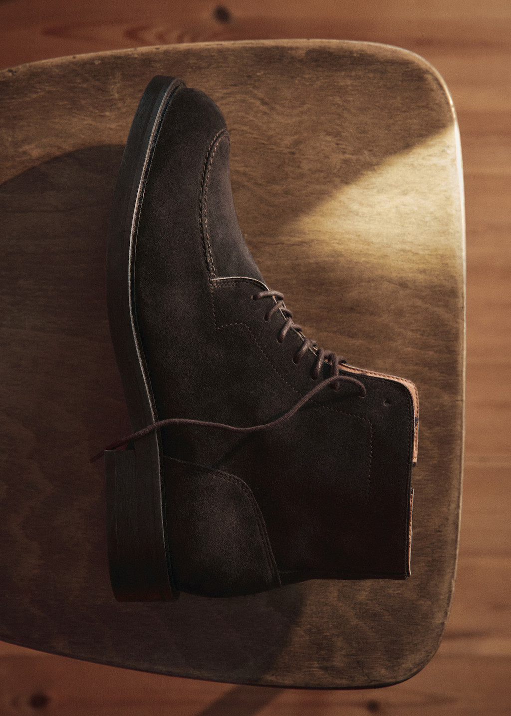 Lace-up leather ankle boots - Men | MANGO USA | Mango (US/MX/AU)