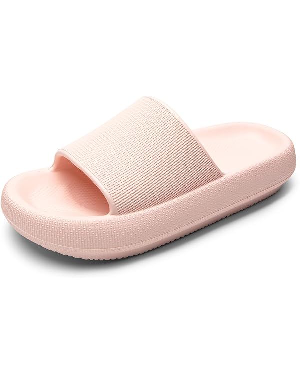 DREAM PAIRS Cloud House Slippers for Women, Womens Sandals Shower Shoes Indoor Pillow Slides Bath... | Amazon (US)