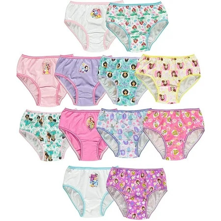 Disney Toddler Girls' Princess 12 Days Un-Boxing' Panty Giftbox, 2T/3T | Walmart (US)