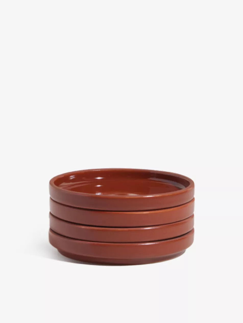 Mini ceramic plates set of four | Selfridges