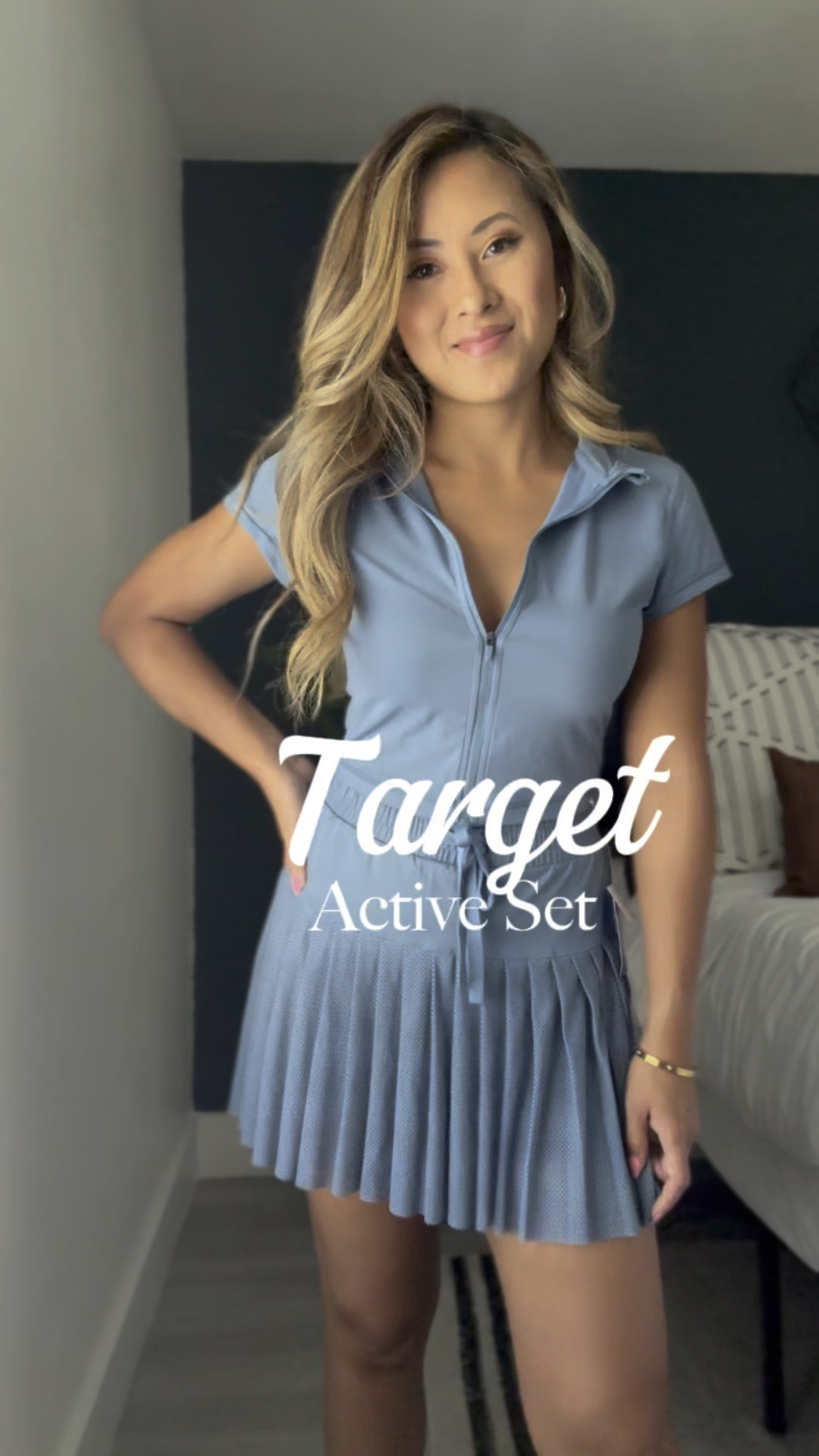New Target matching active set! I love this skirt with attached shorts! Ignore the price tag. I need to return it for a larger size’! I am a small and this was too small (Xs) Comes in several colors! #target #fitness #athleticwear #gym

#LTKActive #LTKFitness #LTKVideo