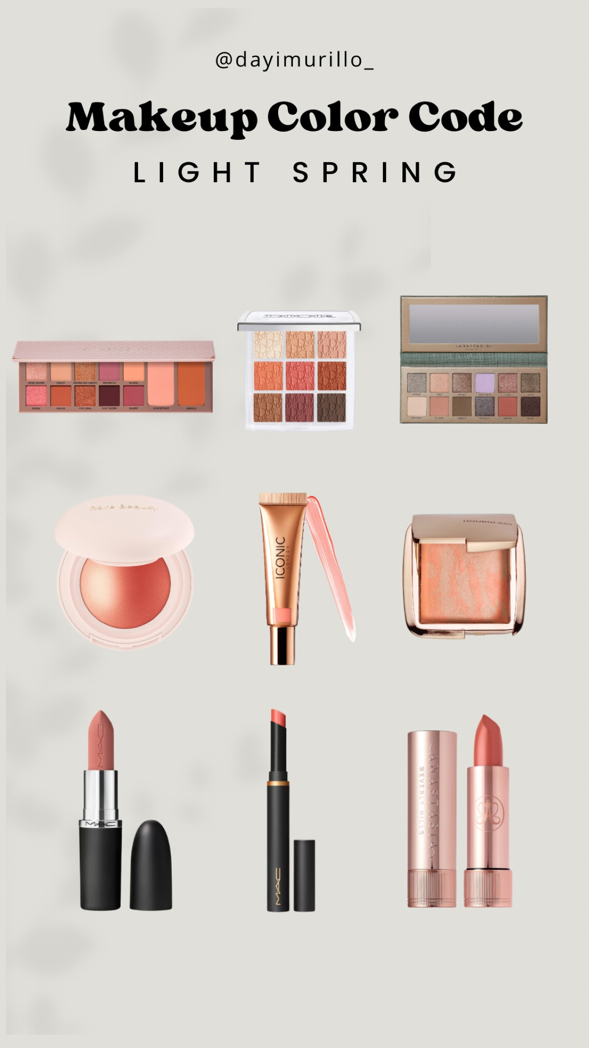 Light Spring Makeup products 

#LTKSaleAlert #LTKBeauty #LTKSeasonal