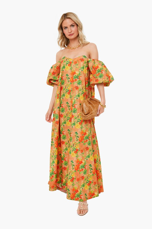 Natural Summer Palmer Maxi Dress | Tuckernuck (US)