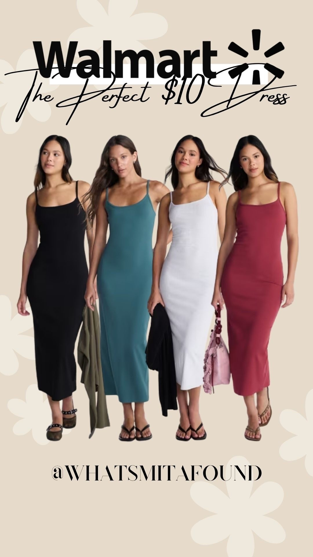 The perfect $10 dress from Walmart!

#LTKootd #LTKU #LTKSeasonal