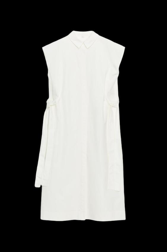 TIED SHIRT DRESS ZW COLLECTION | Zara US