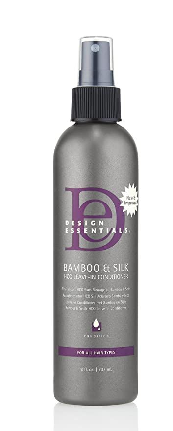 Design Essentials Natural Bamboo & Silk HCO Strengthening Leave-In Conditioner For All Hair Types... | Amazon (US)