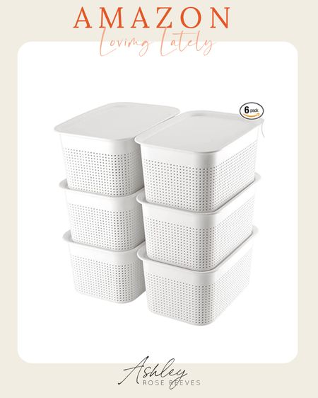 Loving Lately from Amazon 
Storage containers
Great for organizing 

#LTKhome #LTKfamily #LTKunder50