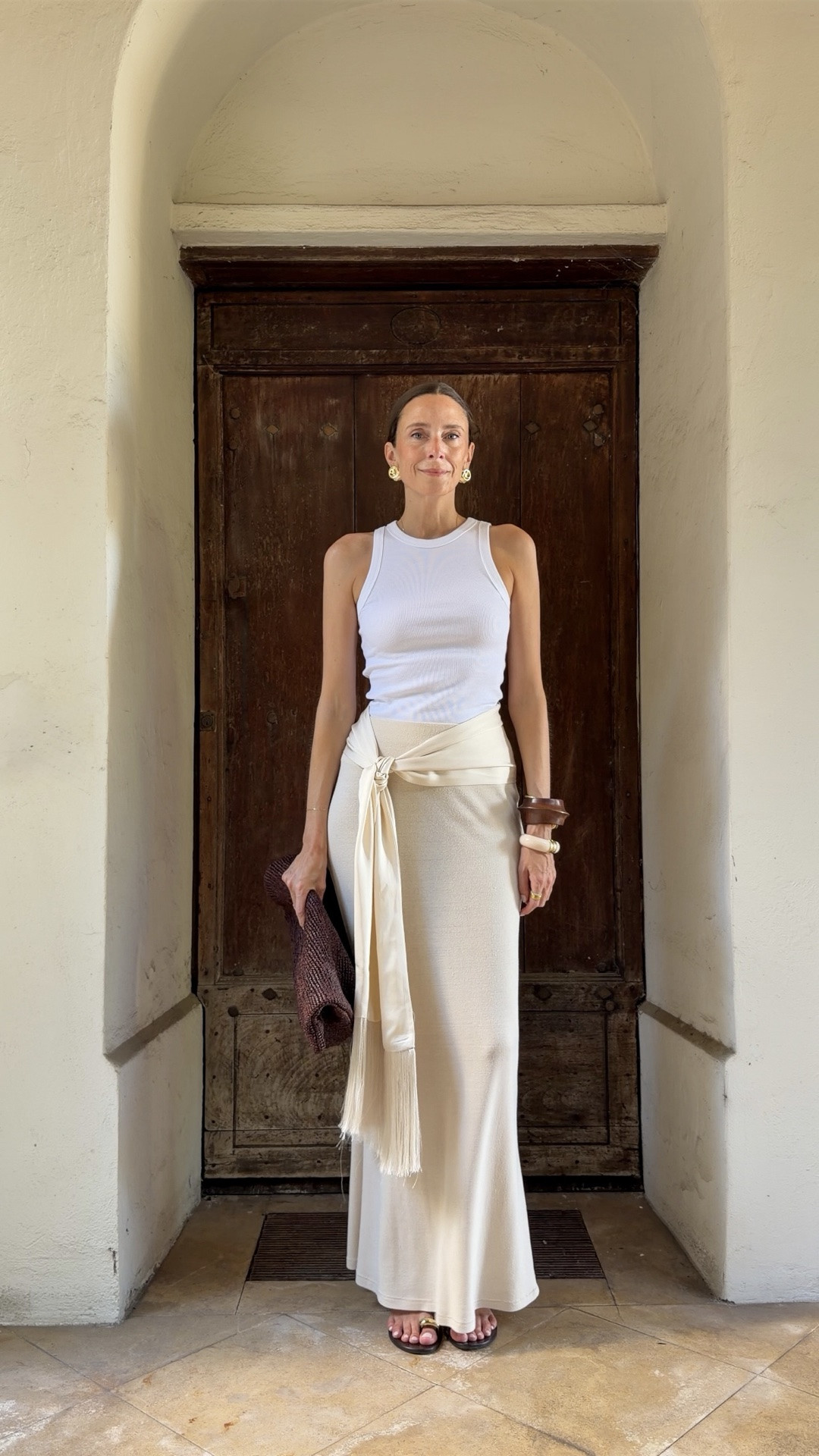 Euro summer outfit, long skirt outfit; heatwave outfit, what to wear in a heatwave, fashion over 40

#LTKuk #LTKsummer #LTKstyletip