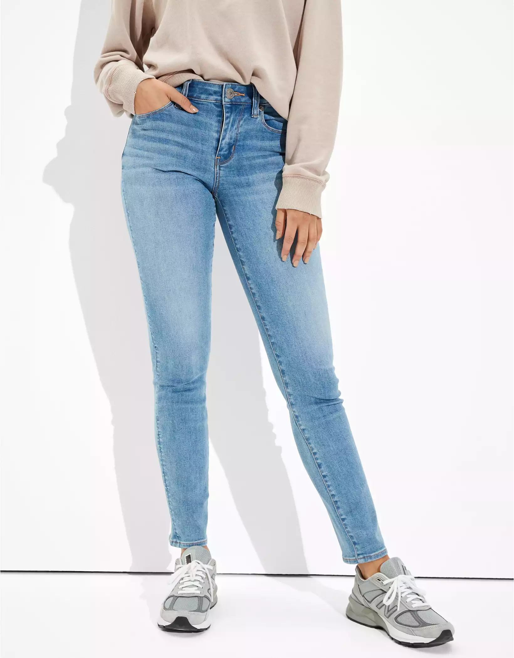 AE Ne(x)t Level Low-Rise Skinny Jean | American Eagle Outfitters (US & CA)
