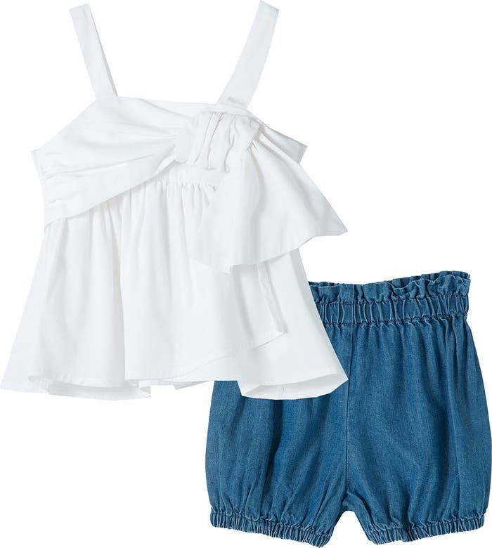 Babydoll Top & Shorts Set | Nordstrom