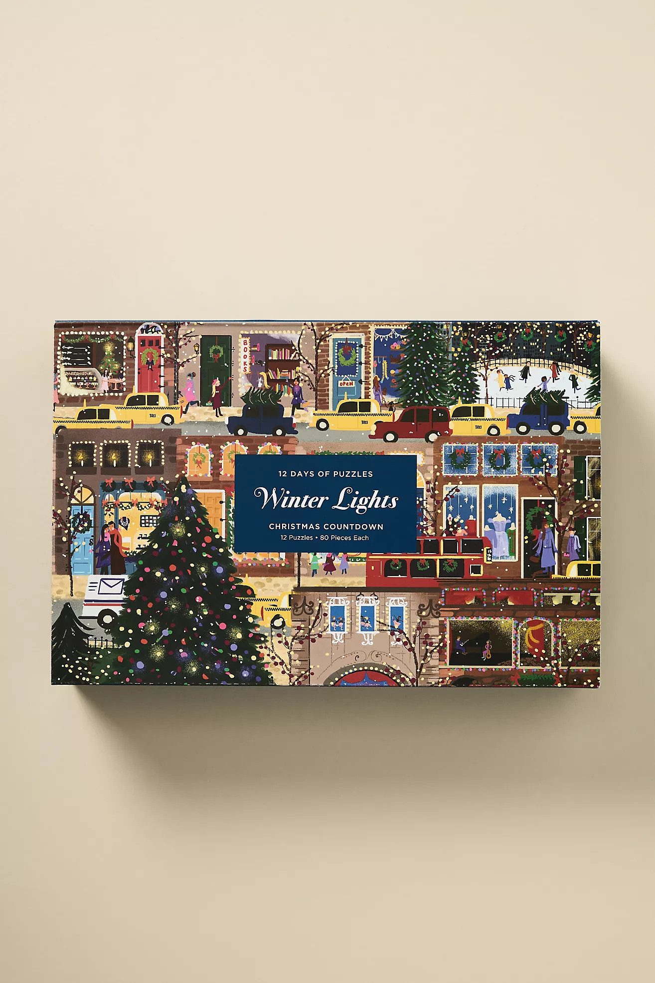Joy Laforme Winter Lights 12 Days of Puzzles Christmas Countdown Advent Calendar | Anthropologie (US)