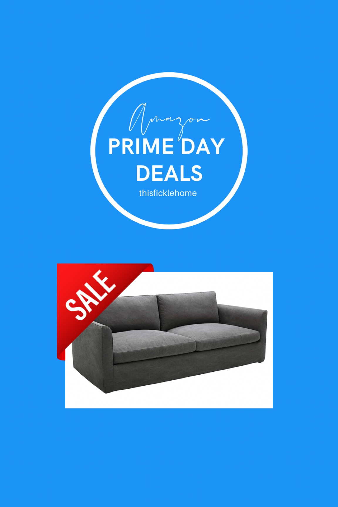Stone & beam down filled slipcovered sofa, Amazon prime day.

#LTKhome #LTKxPrimeDay #LTKsalealert