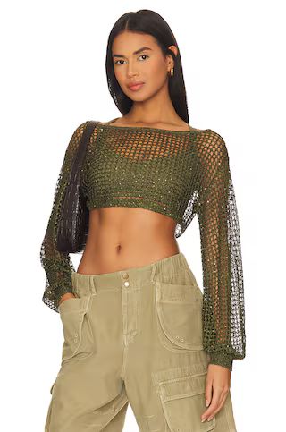 Lex Sequin Cropped Sweater
                    
                    NBD | Revolve Clothing (Global)
