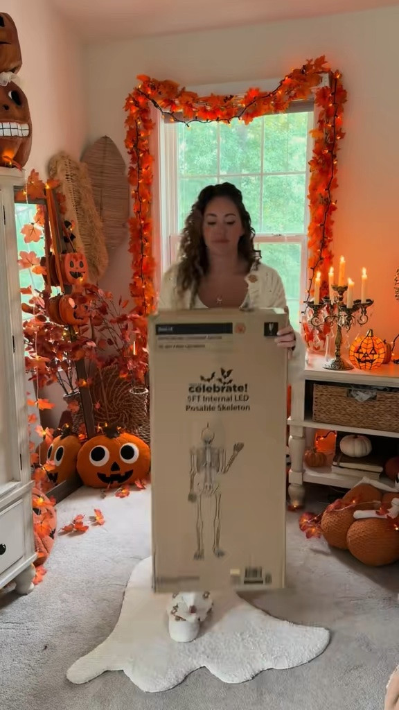 Walmart life size skeleton with lights !!

#LTKSeasonal #LTKHome #LTKdayinmylife