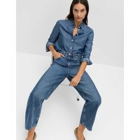 M&S Denim Shirt Blue Denim | Marks & Spencer (UK)