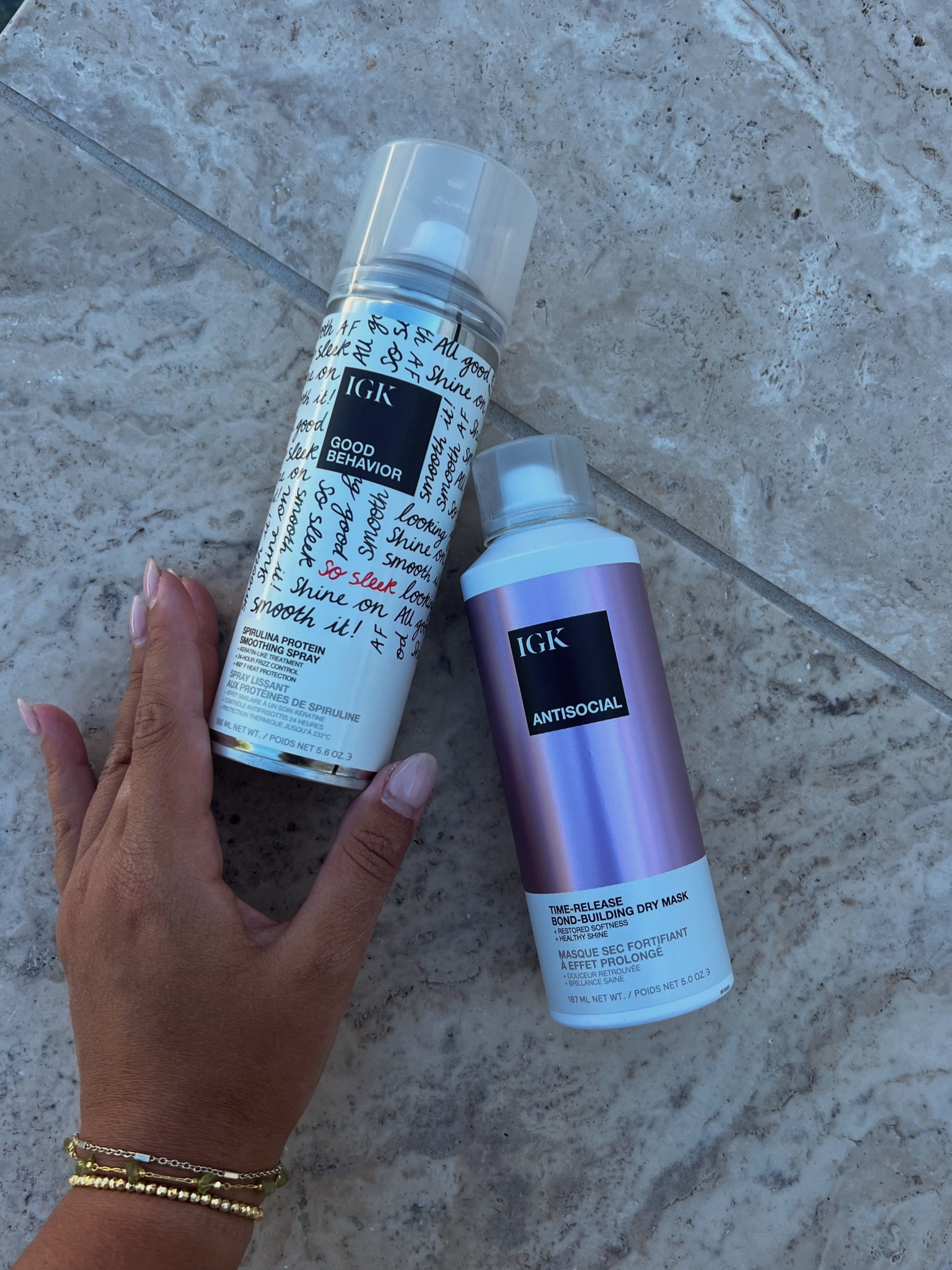2 of my favorite from IGK the antisocial dry mask, this repair mask is for dry hair & no need to rinse!! & the good behavior smoothing spray similar to a keratin treatment! add a travel size to cart & use code partner20 for a free travel product + 20% off 

#LTKFindsUnder50 #LTKStyleTip #LTKBeauty