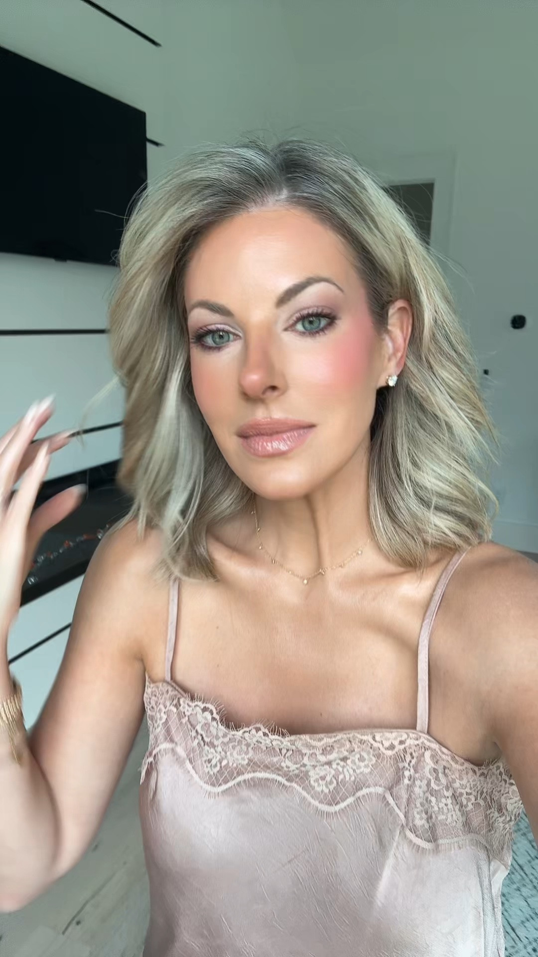 Midday check-in! ☀️

I went ahead and linked just about everything I used today @Sephora because you all always ask for the details, and honestly, this blush combo might be one of my favorites lately. It gives the prettiest healthy glow without looking overdone, and for my dry skin girls, that's always the goal.

I also linked some of the hair care products I've been leaning into recently. Good hair days don't happen by accident—what you use behind the scenes absolutely shows up in the final results. Healthy, nourished hair always styles better and holds up longer.

Funny story... I recently ran into one of my old math teachers, and he told me she still uses me as an example when talking to students about why math matters later in life because of my time as a model on The Price Is Right. 😂

But let's be honest... these days I'm using math far more often in the checkout line at Sephora than I ever did on television. If there's a sale, a coupon, points, and a promo code involved, your girl is calculating every last dollar. 🤣

Everything is linked below if you're curious about today's beauty favorites! 💕#LTKStyleTip #BeautyOver40 #Over40Beauty #MatureSkinMakeup #GlowingSkin #BlushObsessed #HairCareJourney #HealthyHair #SephoraFinds #EverydayBeauty #BeautyFavorites #LTKFinds #WomenOver40 #DrySkinBeauty

#LTKBeauty #LTKdayinmylife #LTKselfcare #LTKstorytime