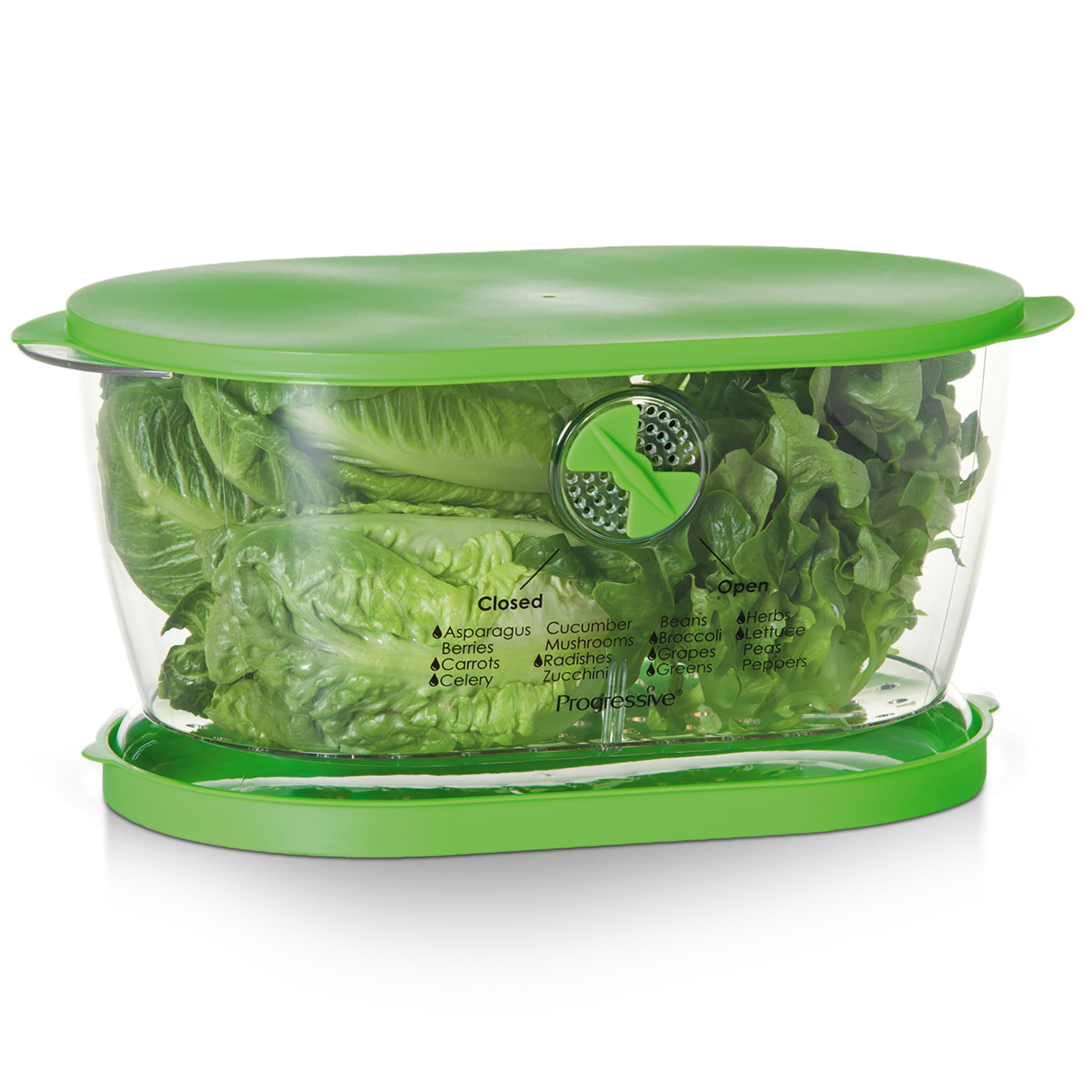 Prep Solutions by Progressive Lettuce Keeper Produce Storage Container, 4.7 Quarts, Green (LKS-06... | Amazon (US)