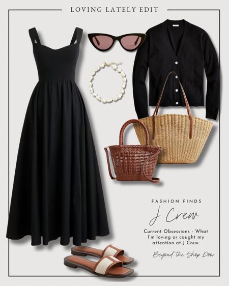 Fashion Finds at J Crew

Current Obsessions - What I’m loving or caught my attention at J Crew.

Outfit - Cashmere Cardigan, Black Summer Midi Dress, Basket Bag and Sandals


#LTKnewzealand #LTKstyletip #LTKover50style