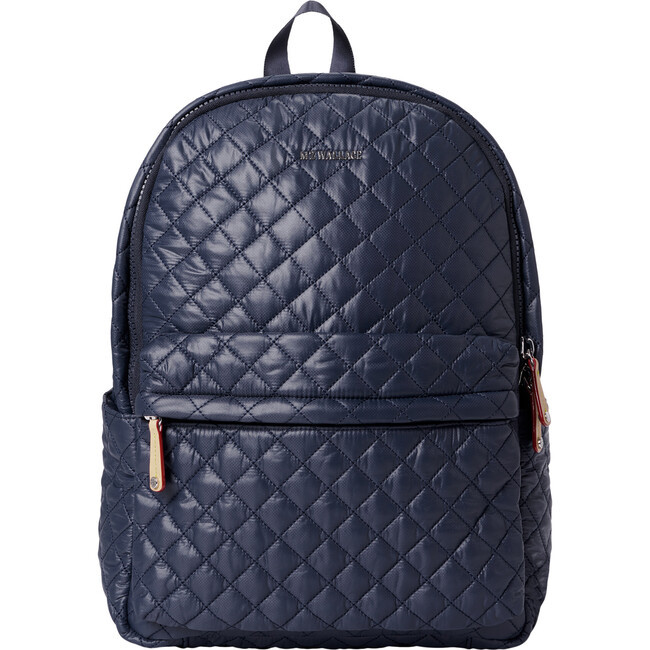 MZ Wallace | Metro Backpack Deluxe, Dawn (Navy Blue) | Maisonette | Maisonette