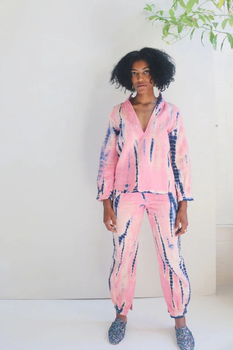 Quilted and Dyed Set by Llani | Support HerStory