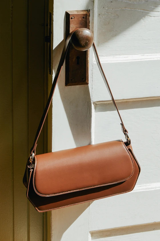 Judith Chocolate Brown Shoulder Bag | Lulus