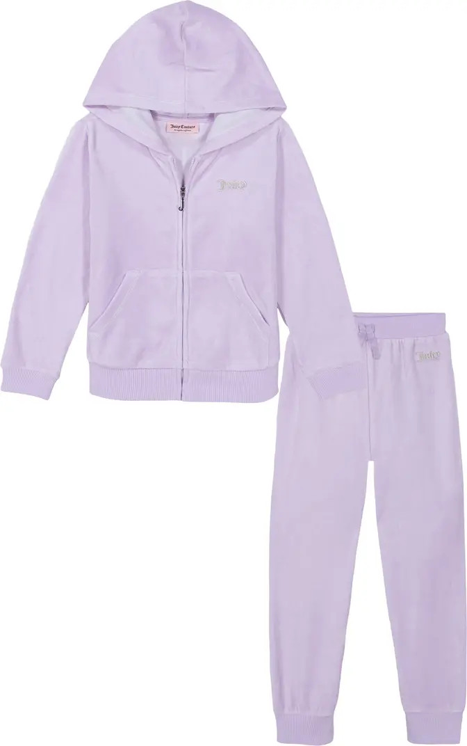 Kids' Velour Hoodie & Joggers Set | Nordstrom Rack