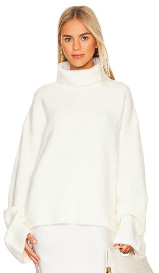 x REVOLVE Cecilia Knit Jumper in Cream | Revolve Clothing (Global)