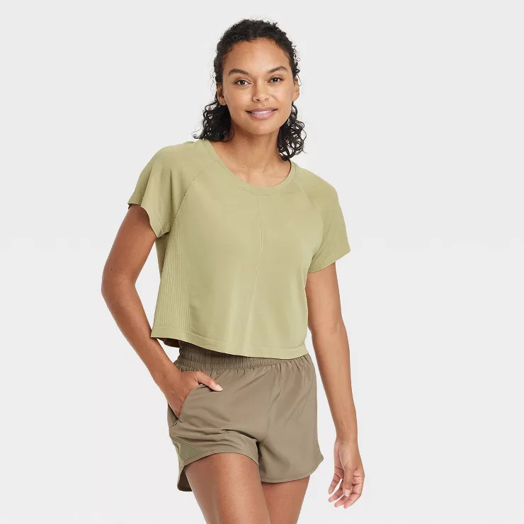Women's Core Boxy Athletic T-Shirt - All in Motion™ | Target