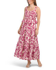 Sleeveless Ruched Top Maxi Dress | Marshalls