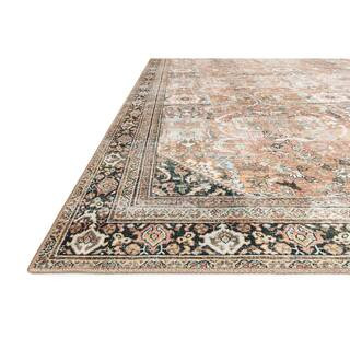 Wynter Auburn/Multi 2 ft. 6 in. x 9 ft. 6 in. Oriental Printed Runner Rug | The Home Depot