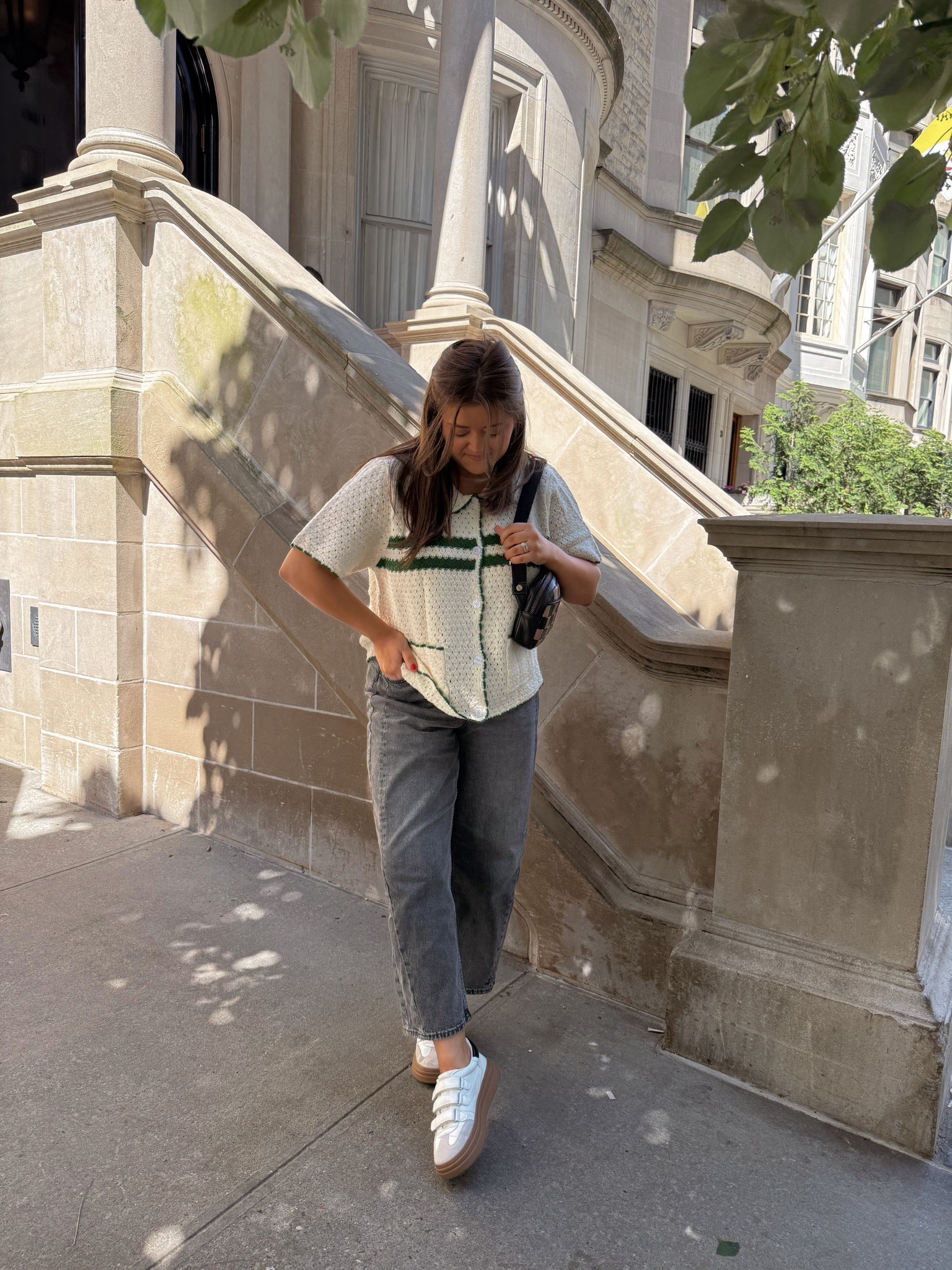 Day in NYC — top is Amazoheart

#LTKMidsize #LTKFindsUnder100 #LTKStyleTip