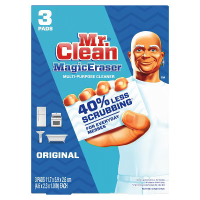 Mr. Clean Original Magic Eraser Cleaning Pads with Durafoam - 3ct | Target