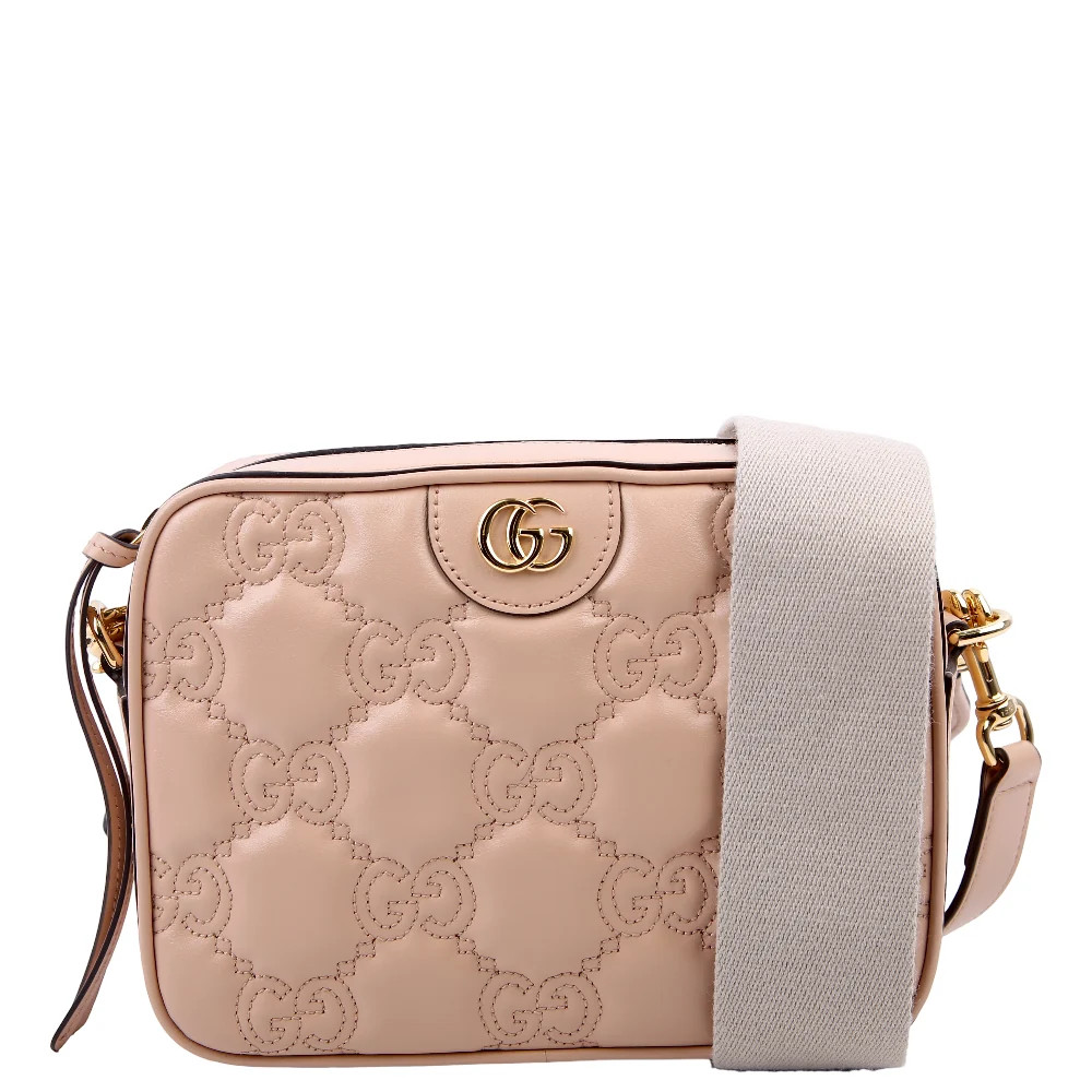 702234 GG Matelasse Small Nude | Keeks Designer Handbags