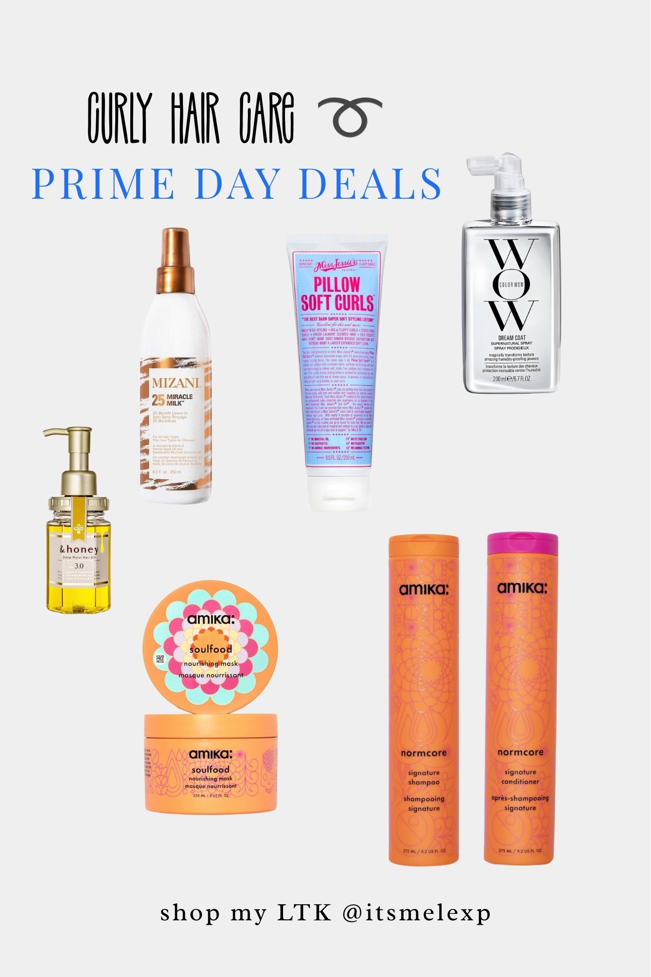 Curly hair holy grails. 
Amika, miss jessies, wow!

#LTKSaleAlert #LTKBeauty