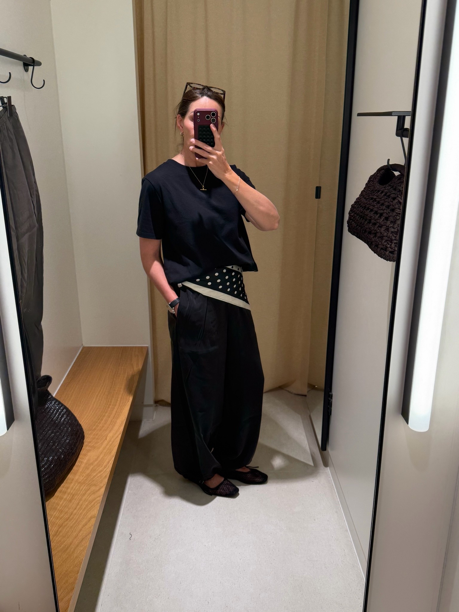 These flowy trousers are perfect for Summer days and overseas trips. The tie at the hem means you can wear them balloon style or wide leg x
I’m wearing a M

#LTKsummer #LTKstyletip #LTKover50style