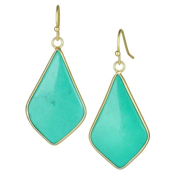 Nupuyai Women's Crystal Stone/Glass Drop Earrings, Girl's Dangle Charm Jewelry | Amazon (US)