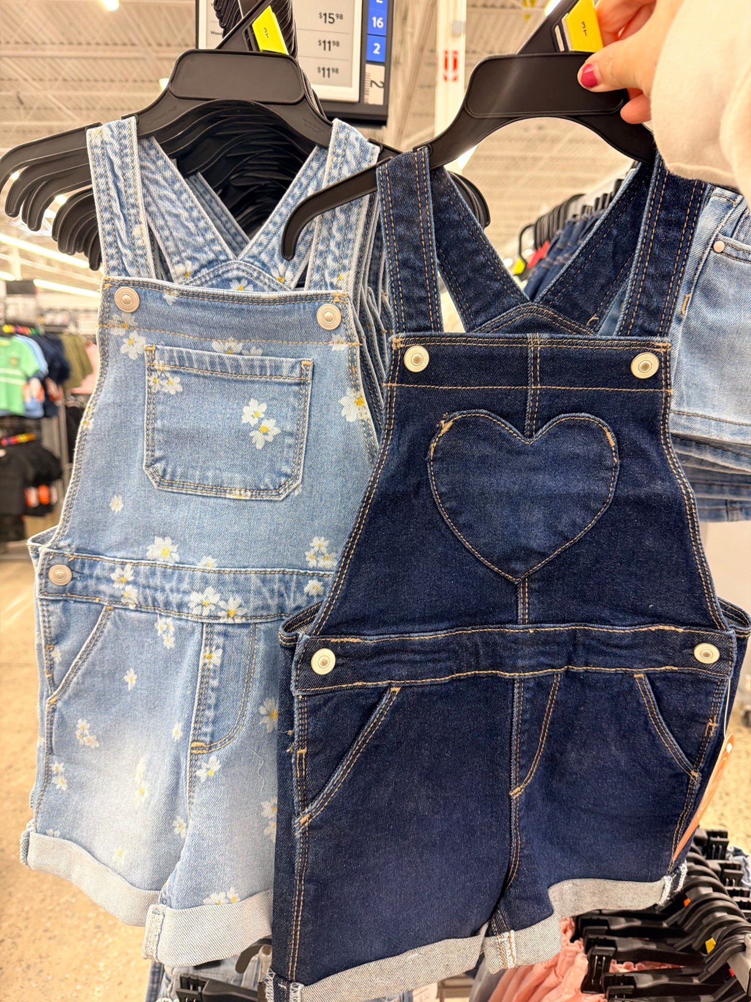 The cutest little girls overalls for $16! At that price, I had to grab a pair! I went with the flowers, but the heart pair is equally as cute!

Walmart is really stepping up their clothing game!

#LTKootd #LTKmomlife #LTKKids