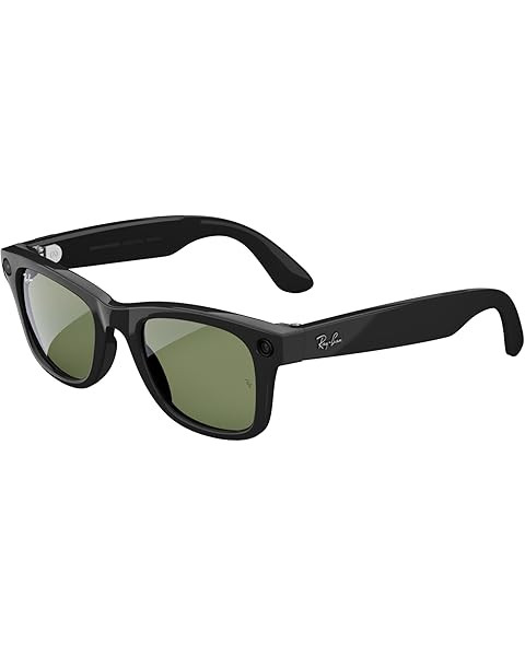 Ray-Ban Meta (Gen 1), Wayfarer, Shiny Black | Smart AI Glasses for Men, Women — 12 MP Ultra-Wid... | Amazon (US)