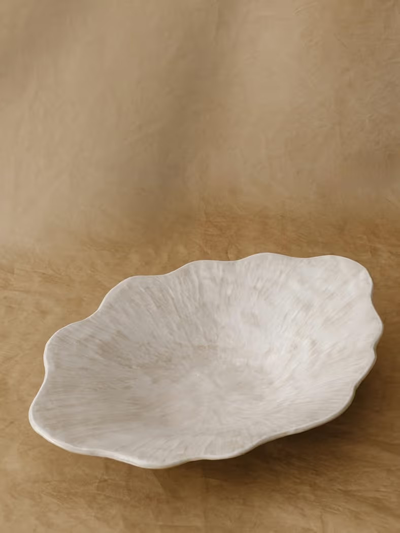 WENSHUO Stoneware Fruit Bowl for Kitchen Counter,Large Decorative Bowls for Home Decor,Handmade P... | Amazon (US)