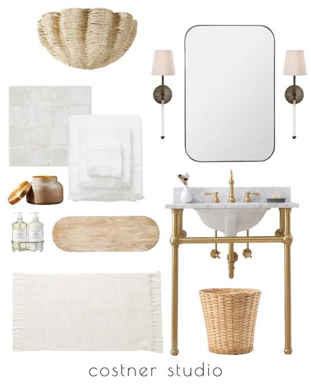 The prettiest neutral bathroom!! 

#LTKhome #LTKstyletip