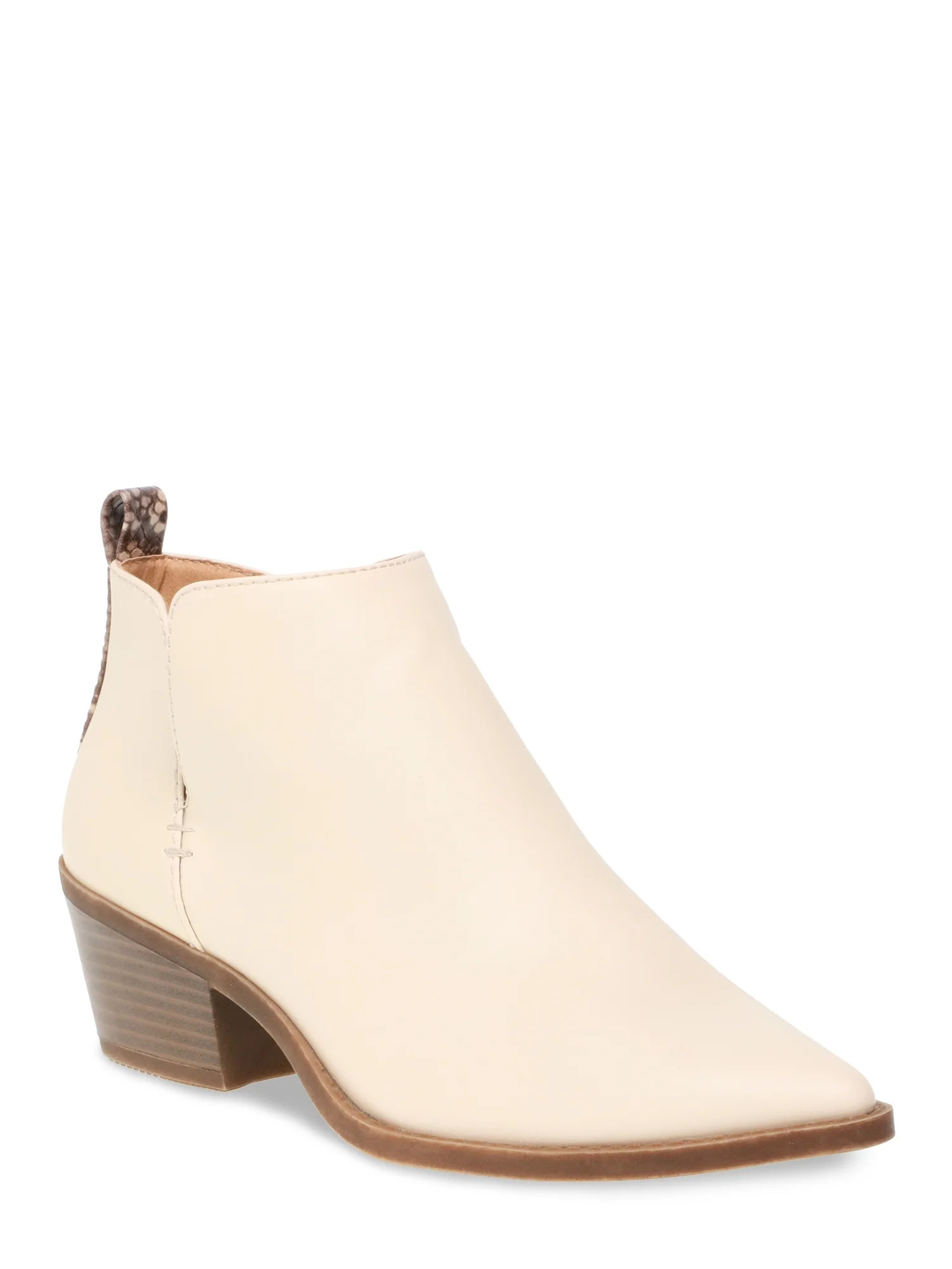 Women's Time and Tru Western Bootie | Walmart (US)