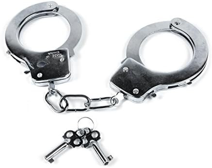 Western Deluxe Toy Cuffs with Key Western Handcuffs Role Play Toys | Cowboy Sheriff Police Costum... | Amazon (US)